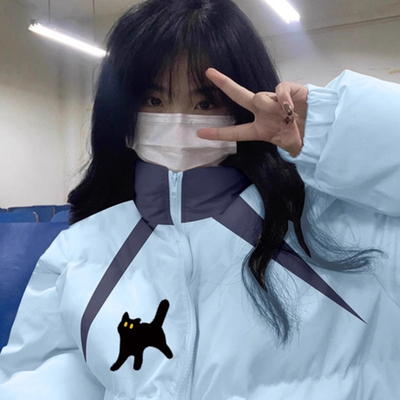 保暖面包服外套复古棉服