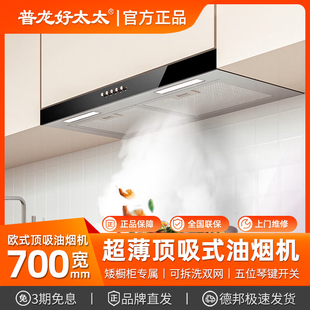 迷你家用厨房小户型小尺寸600700宽烟机 公寓出租屋吸油烟机顶型式