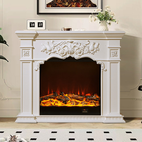 德利轩定制美式欧式仿真火壁炉