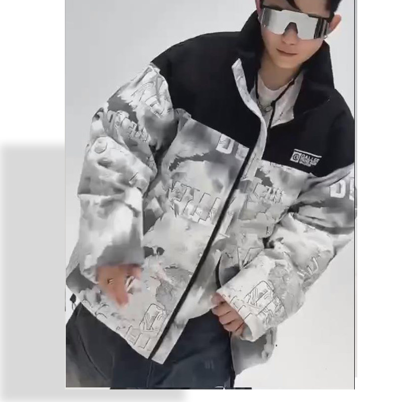 贵人克冬季加厚保暖棉衣羽绒服男宽松嘻哈休闲棉袄潮流时尚高品质