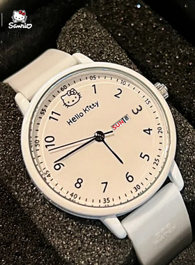 正港ZGOx三丽鸥HelloKitty儿童手表女孩小学生只看时间初高中学生