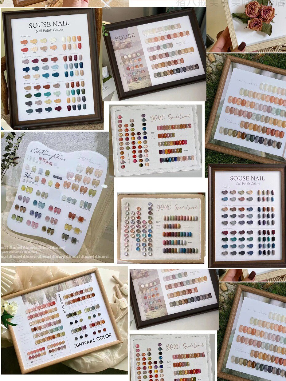 伈柚里小套装甲油胶美甲店优司