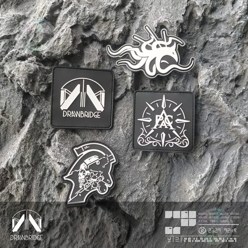 死亡搁浅2游戏周边魔术贴DRAWBRIDGE DS2小岛秀夫麦哲伦号徽章