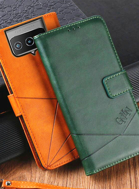 适用华硕ASUS ZenFone7pro翻盖8Flip皮套ZS671KS手机壳ZS590KS保护套672全包670KS外壳630KL插卡I002D 4D 6D