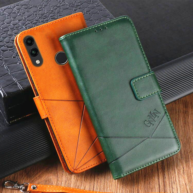 适用荣耀8X/8C/8S翻盖手机壳