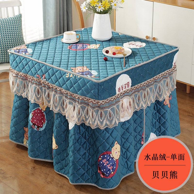 新款烤火桌子罩套烤火炉被正方形茶几桌布冬季电暖桌麻将机电炉罩,居家布艺,烤火罩,淘宝优惠券,粉丝福利购,淘宝优惠卷