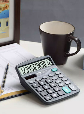 正品 TRULY 信利 837-12 台式计算器带开关键