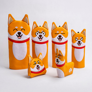 PE高尔夫球杆套  球道木帽套一号木杆头套 半圆推杆套 球杆保护套