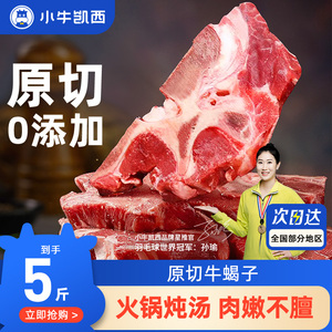 原切牛脊骨新鲜带肉进口多肉牛蝎子商用10斤装冷冻满肉牛脖骨火锅