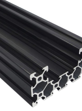 Openbuilds配件 C-beam导轨 C型导轨U型导轨黑色连接件4080铝型材