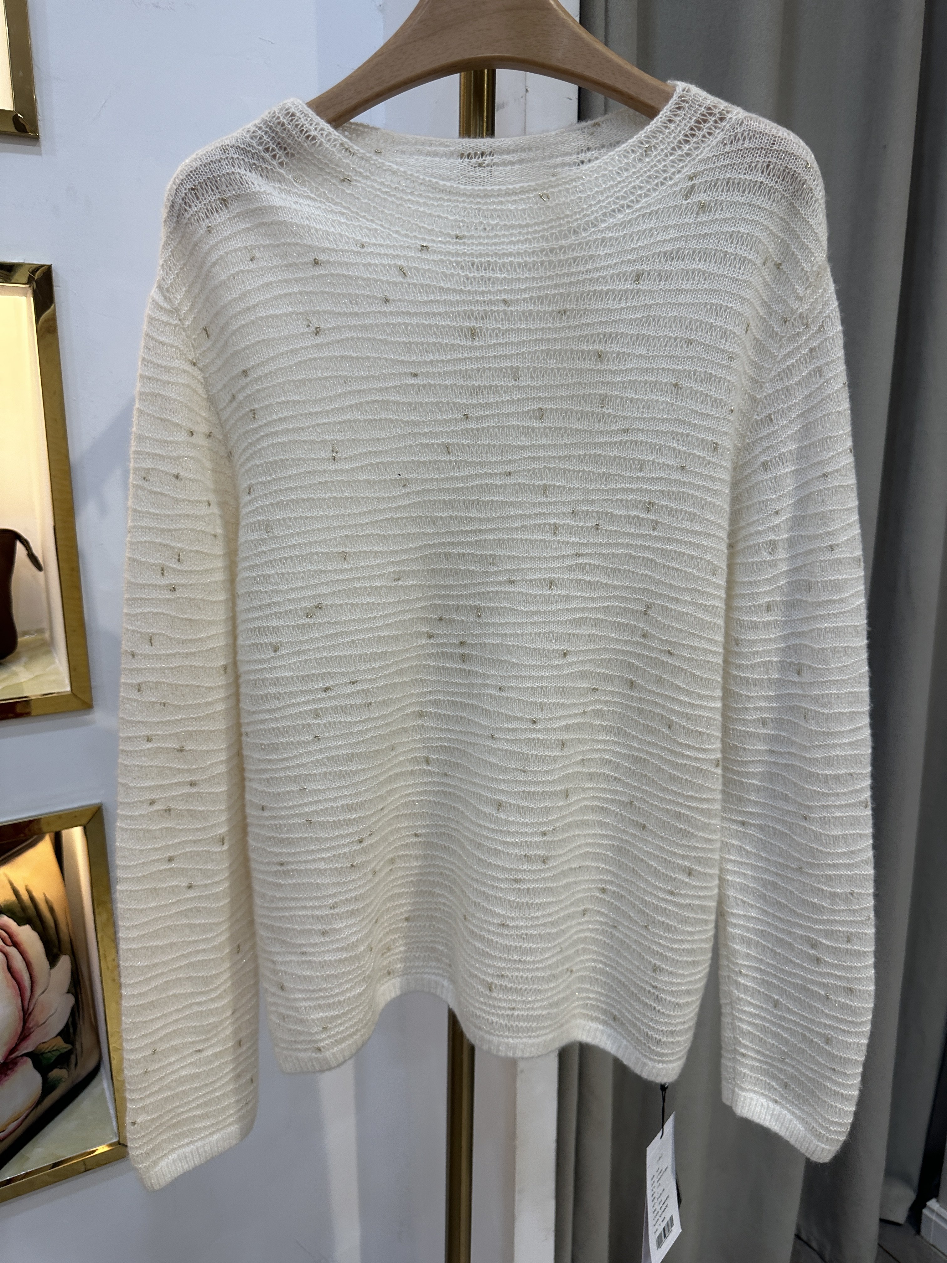 2026秋季新款女装白色长袖毛衣女宽松圆领套头打底衫,女装/女士精品,羊绒衫,淘宝优惠券,粉丝福利购,淘宝优惠卷