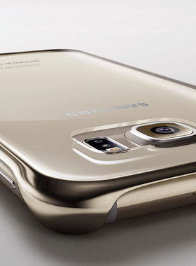 三星s6 edge 原装手机壳 s6透明保护套 保护壳 后盖正品
