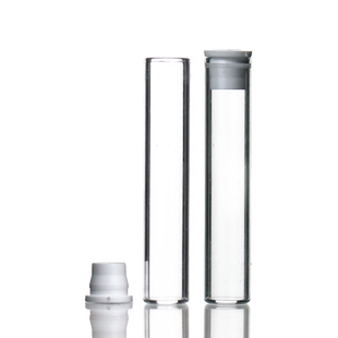 Kimble 平口取样瓶内塞式 塑料盖 60831D-843 玻璃样本瓶 适用Perkin-elmer自动取样瓶机 平口取样管