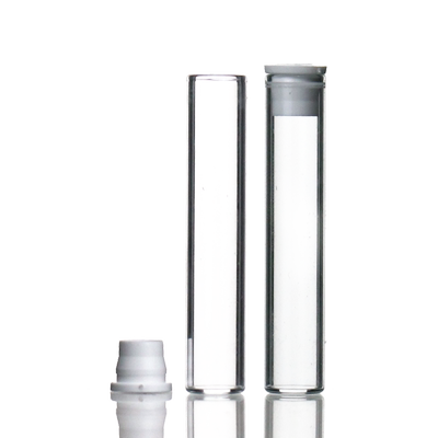 Kimble 平口取样瓶内塞式 塑料盖 60831D-843 玻璃样本瓶 适用Perkin-elmer自动取样瓶机 平口取样管