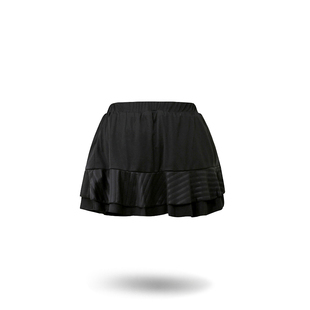 女羽毛球裙速干专业运动乒乓网球短裙防走光显瘦球服黑色红色夏季