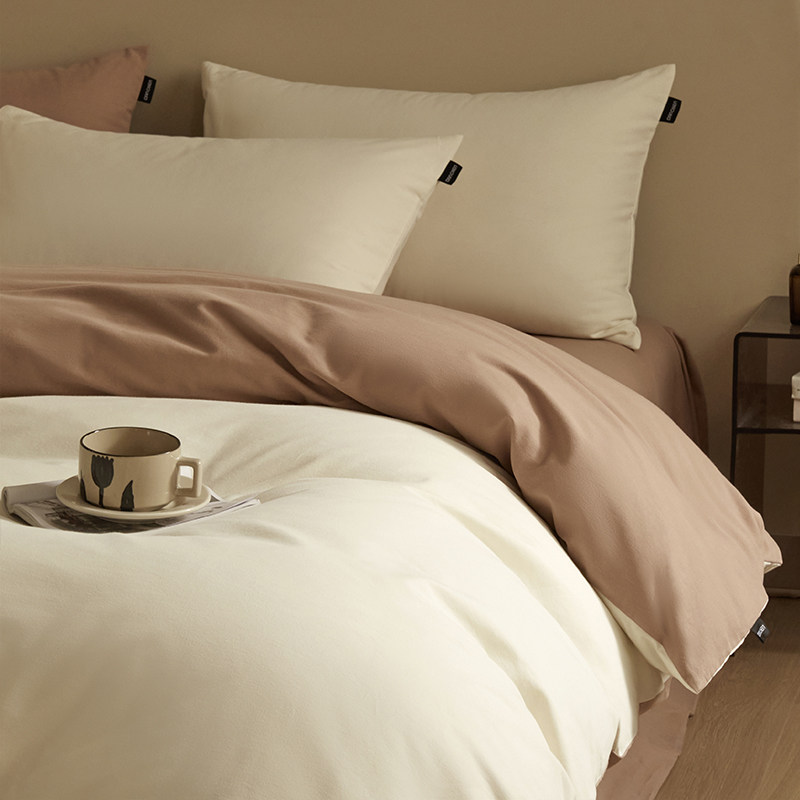 高端加厚全棉全棉床笠床笠四件套