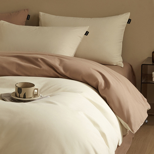 高端加厚全棉磨毛床上四件套纯棉2025新款 床品 床单被套床笠秋冬季