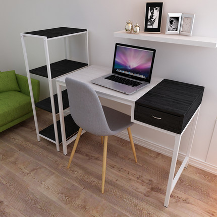 翊通 台式电脑桌办公桌简易家用写字台笔记本电脑桌简约书桌