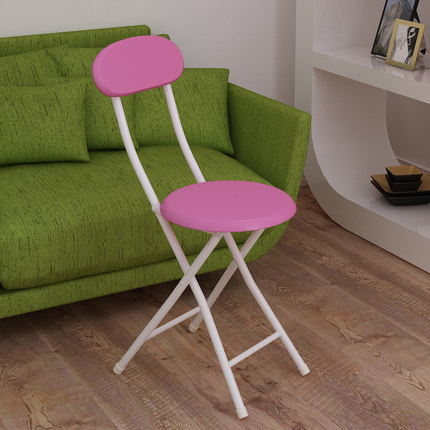 翊通 靠背折叠凳休闲椅 宿舍小椅子居家小凳子培训椅折叠椅板凳