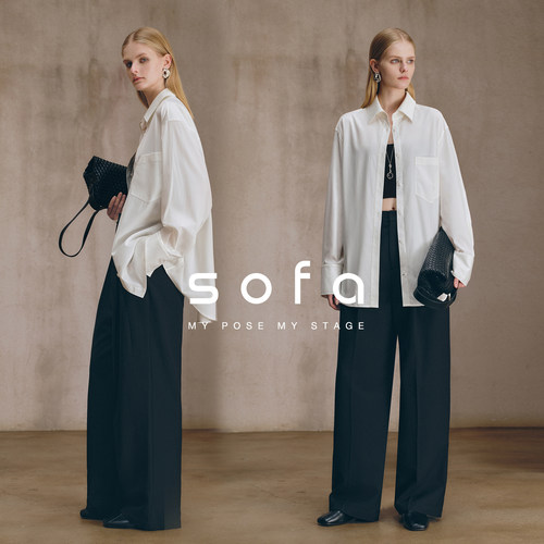 sofa高级感顺滑抗皱衬衫实用老钱