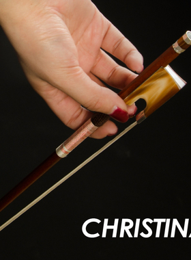 christina 小提琴弓 SG08 进口巴西苏木杆 专业演奏级小提琴琴弓