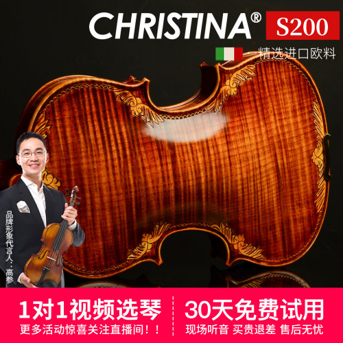克莉丝蒂娜s200进口专业级小提琴