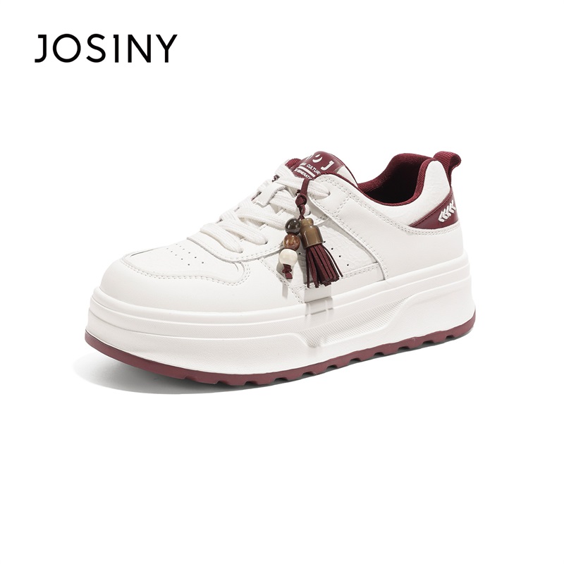 卓诗尼2025秋季显脚休闲板鞋