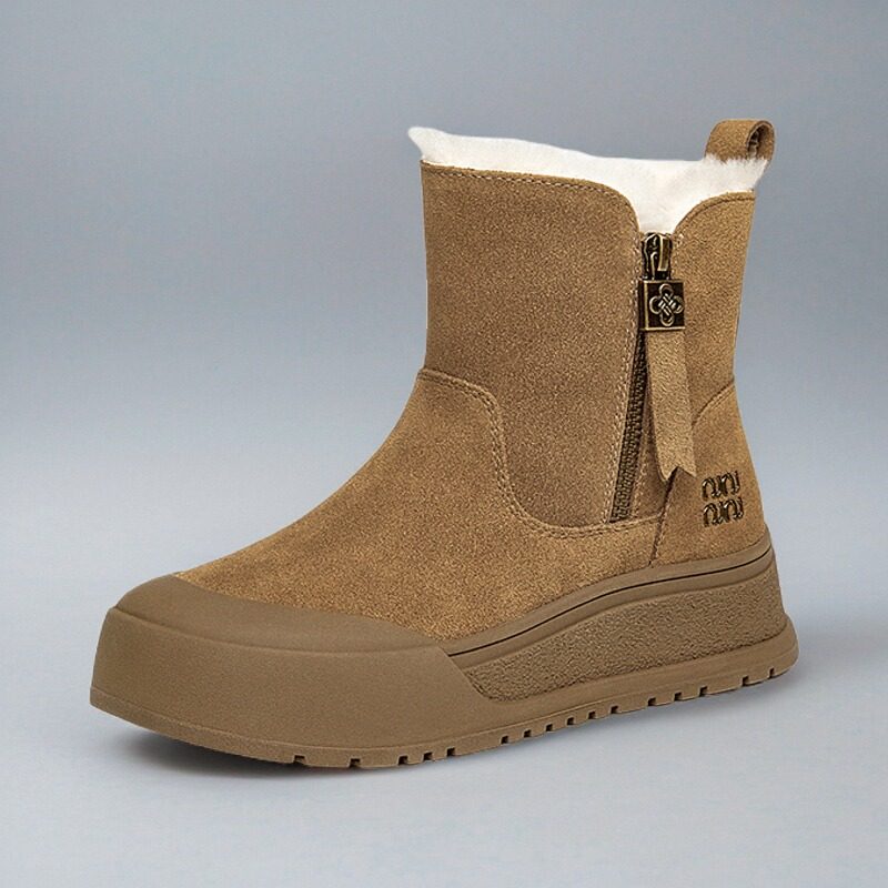 卓诗尼旗舰店官方正品雪地靴