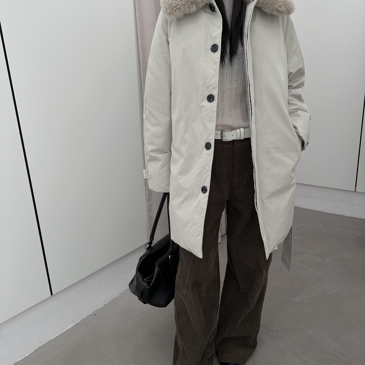 VIBRA诺诺服羽绒服(配毛领羊毛毛领真毛可拆卸)(含90鹅绒)82527-1