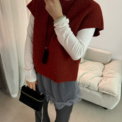 诺诺小众泡菜馆-设计感百搭时尚保暖毛衣YS1-8180