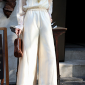 YS2 诺诺设计钱新中式 t598 九分阔腿裤 休闲裤 新中式 通勤风百搭款