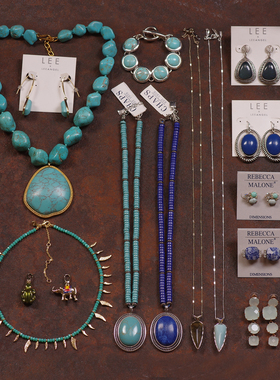 孤品打版样品夸张秀款项链耳钉