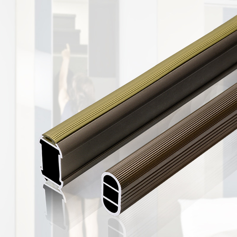 挂衣杆加厚简约衣柜内固定法兰座室内晾管横杆子衣橱配件长度定制