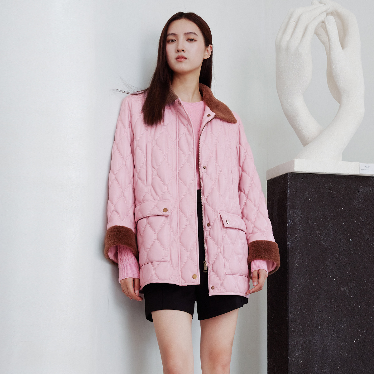 歌蒂诗中长款保暖外套