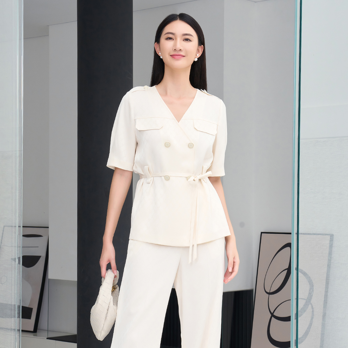 歌蒂诗夏季新款西装外套