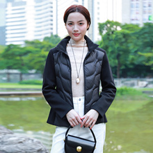 歌蒂诗大鹅绒2025专柜新款短款修身长袖薄款保暖羽绒服8F36Y0511