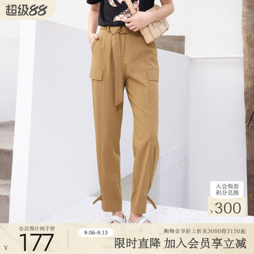 歌蒂诗夏季新款休闲工装裤