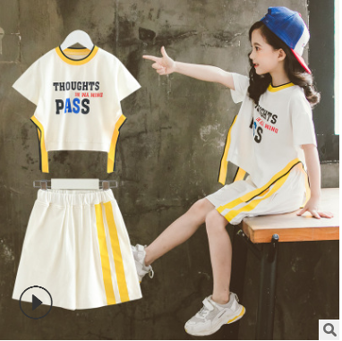 8女童夏装套装9韩版12胖儿童加肥两件套10中大童女装15岁大码童装在类目 童装/婴儿装/亲子装, 套装中 - 来自Buy2taobao.com提供专业的淘宝代购服务