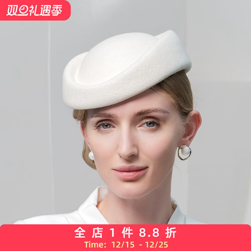 EE秋冬出游百搭英伦复古贝雷帽