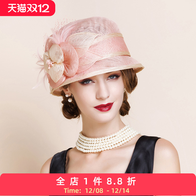 EE女潮英伦休闲百搭时尚帽子礼帽