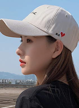 百搭休闲ins棒球帽女鸭舌帽帽子