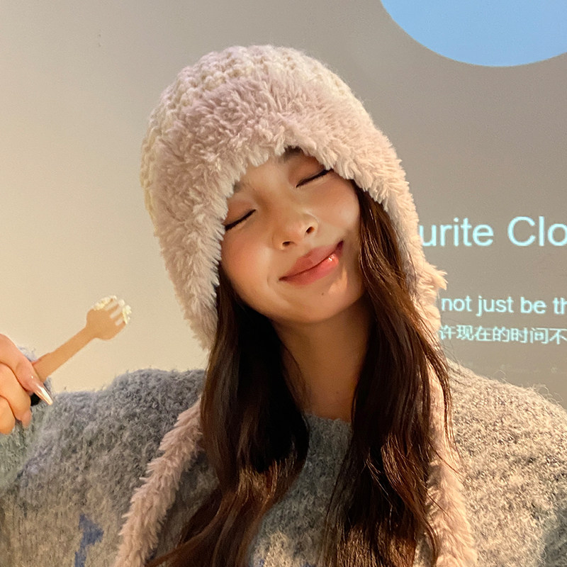 飘带包头帽逛街约会甜美减龄