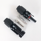 太阳能组件光伏板安装 接头MC4公母接头防水直接光伏安装 连接头