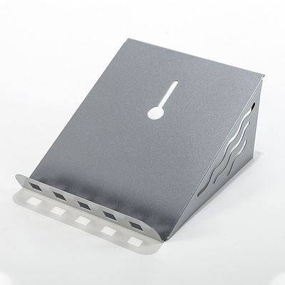 工位座机电话架托悬挂式办公室桌面置物架隔断桌屏风架子收纳盒