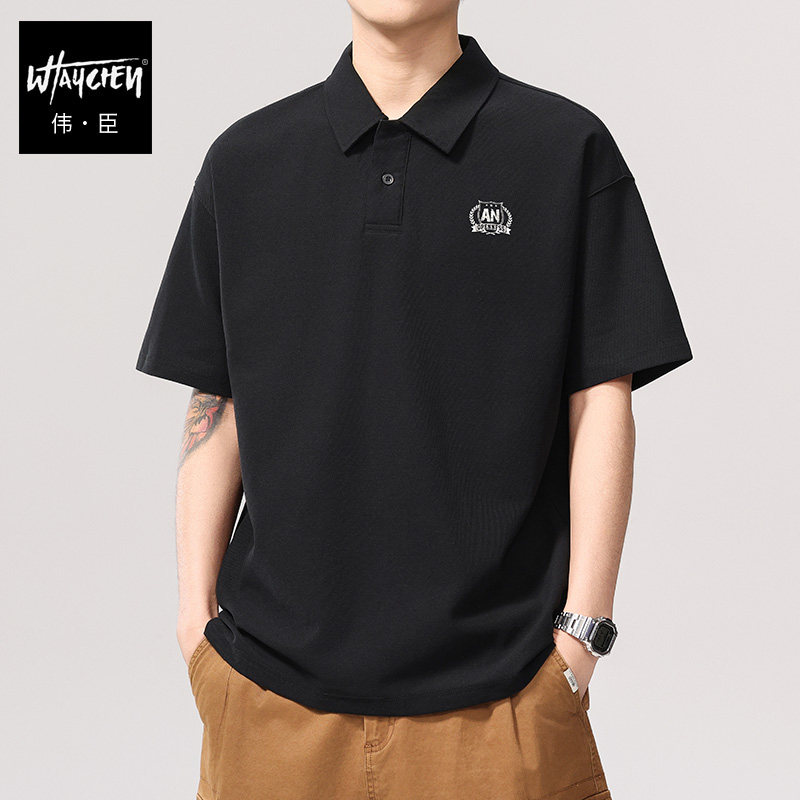 伟臣潮牌大码男款夏季男士加肥加大运动休闲肥佬翻领短袖POLO衫男,男装,Polo衫,淘宝优惠券,粉丝福利购,淘宝优惠卷