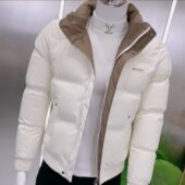 爆款 男装 潮牌男士 2025新款 棉衣休闲潮流痞帅撞色简约 棉服时尚 冬季