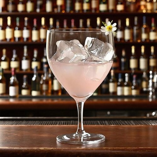 木村硝子同款日式水晶玻璃鸡尾酒杯矮脚马天尼杯创意水滴杯