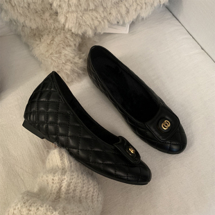 内增高单鞋女法式小香风2026新款网红仙女时尚休闲小个子玛丽珍鞋