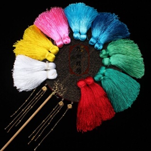 京越戏剧用品花旦小姐鞋穗彩鞋配饰古装演出秀禾服戏曲鞋子彩穗子