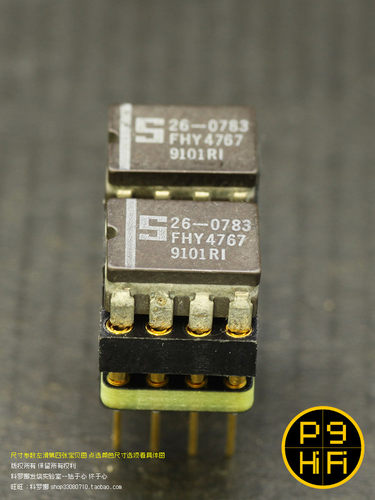 科氏 Signetics NE5534AFE 美大S传奇陶封发烧双运放皇1826-0783